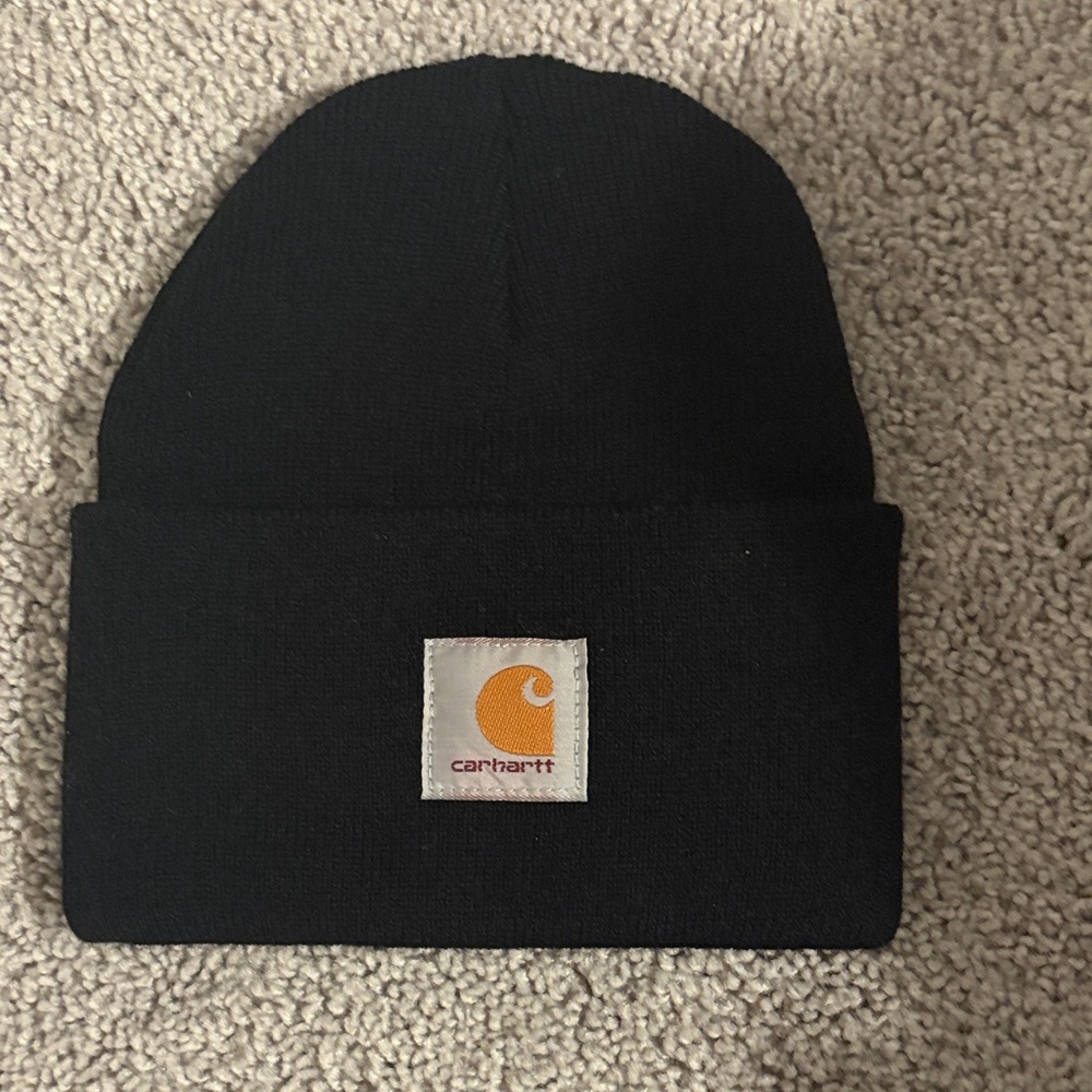 Carhartt Classic Black Knit Hat